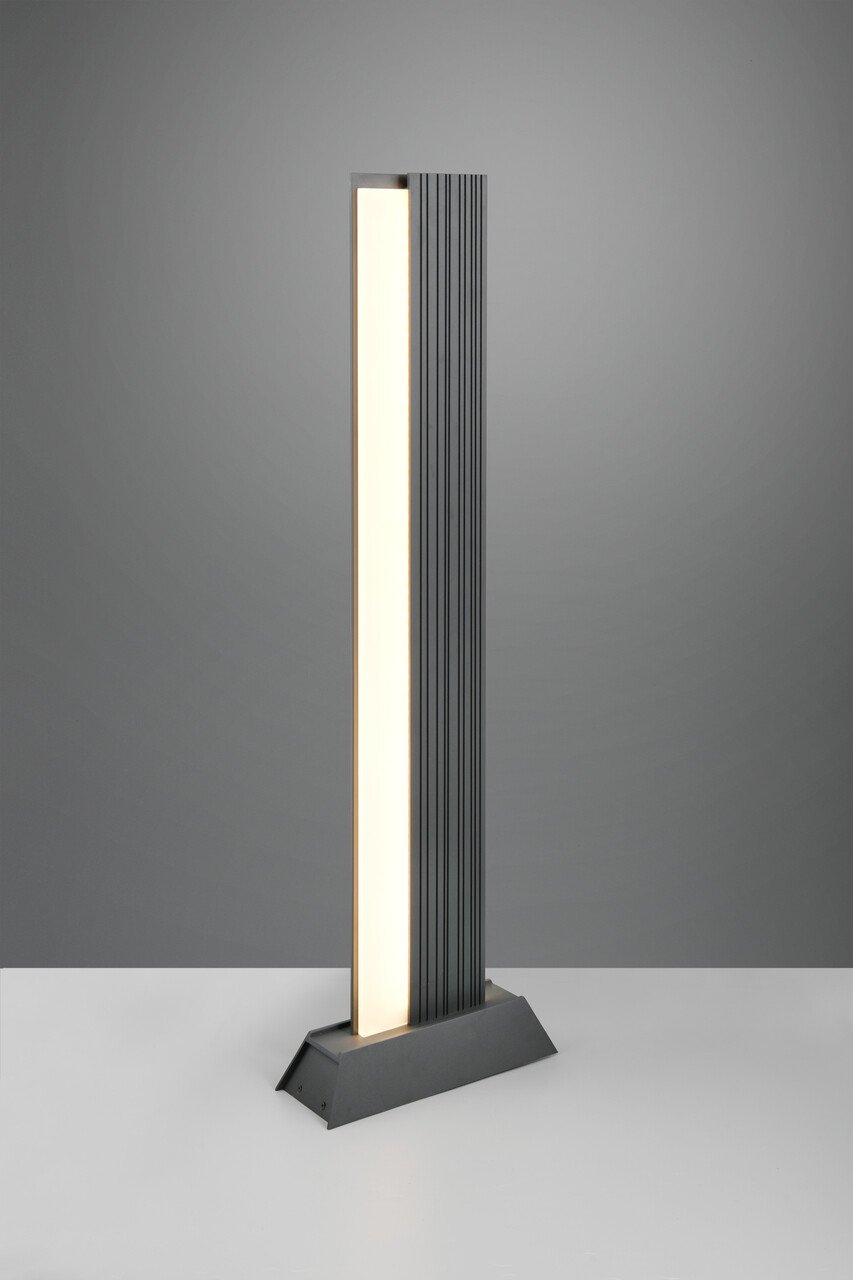 Lampadar de exterior Mariza, TRIO, 31x11.5x100 cm, 16W, 1x SMD, aluminiu, antracit - imagine 4